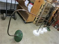 Assorted industrial ceiling lights