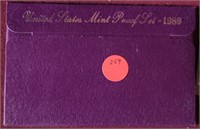 1989 U.S. PROOF SET W/ SLEEVE