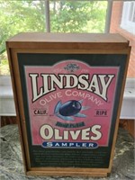 Vintage Lindsay Olive Company Advertising Box
