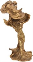 After Larch Bronze Figural Lamp - Loie Fuller