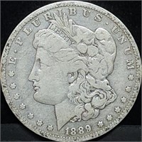 1889-O Morgan Silver Dollar