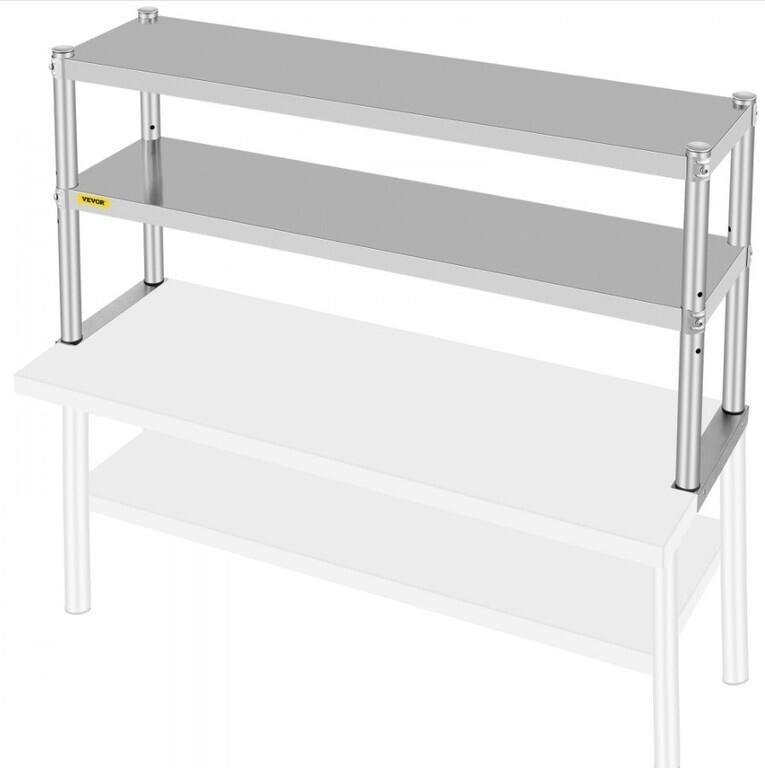 VEVOR Double Overshelf 48x12''