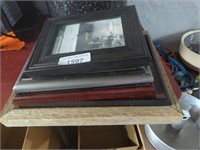 Stack of picture frames
