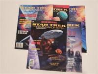 (5) Vtg Star Trek Communicator Magazines 102, 104,