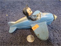 MICKEY'S AIR MAIL RUBBER AIRPLANE