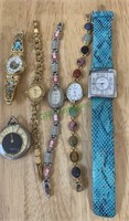 5 better ladies dress watches - two by Gruene, one