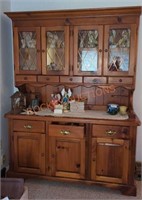 large wooden hutch (contents not included)