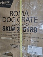 Roma Dog Crate. Heavy large box. Does look as if