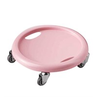 Bordstract Ab Rollers, Pink W/Knee Pad A20