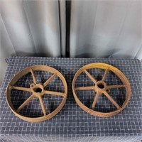 T4 2Pc Steel Wheels Impliment 16 X 3 inch