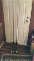 3 Fishing Reels and 2 Fishing Rod and Reels