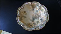 Antique Nippon Large Porcelain Bowl