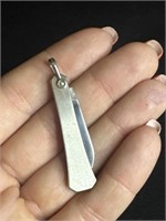 Vintage Sterling Watch Fob Knife. Blade is not