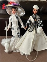 J - LOT OF 2 COLLECTIBLE BARBIE DOLLS (L117)