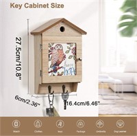 Wall Owl Key Cabinet