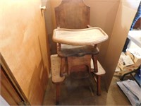 Vintage Wooden Hi-Chair