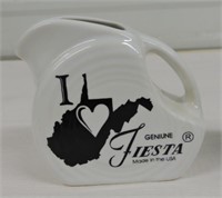 Fiesta Post 86 mini disc pitcher, white,