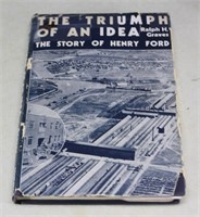 S:1934 "THE TRIUMPH OF AN IDEA - HENRY FORD" BOOK