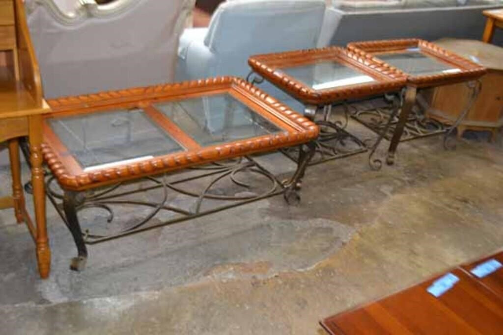 Coffee Table and Two Matching End Tables