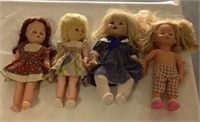 4 dolls