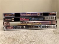 4 Adult DVDs