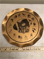 National Football League NFL Metal Tray