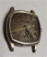 hamilton antique watch 17J 987 movement gold case
