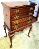 Quality made- maple chest of drawer- for flatware