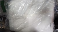 White Sheer Curtains 80 inches Long Voile Kitchen