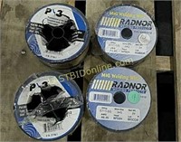 4 new spools of welding wire