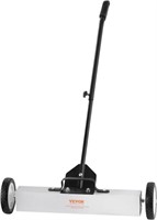 24" VEVOR 50Lbs Rolling Magnetic Sweeper with