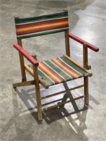 Vintage Child’s Folding Lawn / Beach Chair