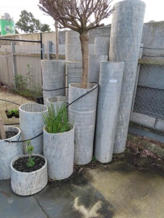215 13 Concrete Planters up to 2100mm Tall