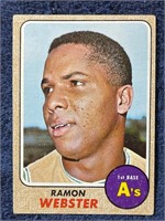 RAMON WEBSTER VINTAGE 1968 TOPPS CARD