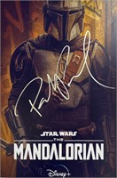 Autograph COA Mandalorian Photo