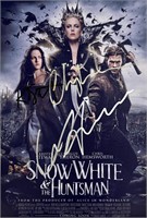 Autograph COA Snow White and the Huntsman Photo