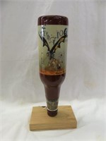 FLYING DOG PUB BEER TAP HANDLE ON STAND 10"T