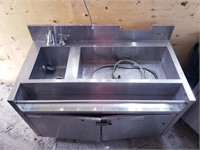 STAINLESS SINK STATION *HEAVY*