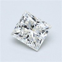 Gia Certified Princess Cut .84ct Vs1 Diamond
