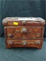 Tramp Art Jewelry Box