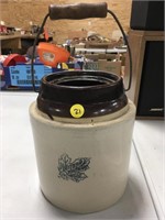 Western Stoneware Gallon Jar w/ Bail Handle