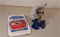 Captain Power Toy W/ Battle Guide Rules Booklet