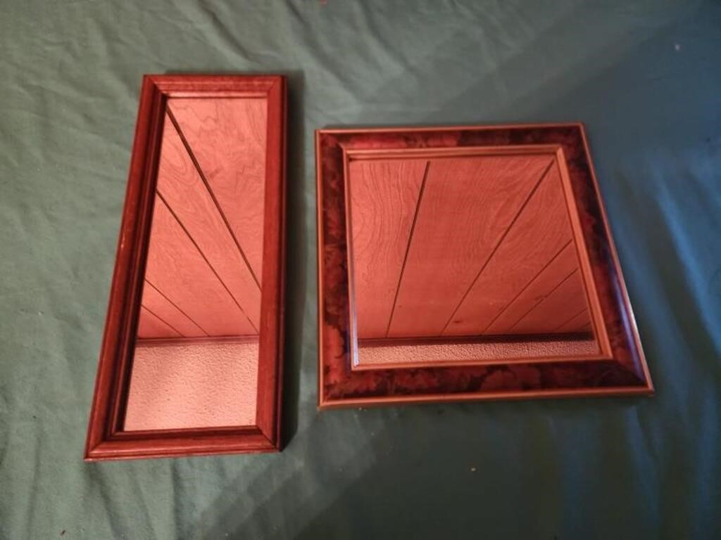 5x13 mirror, 10x10 mirror