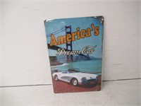 America's Dream Car Tin Wall Décor, 8" x 11.75"