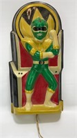 Vintage Green Mighty Morphin Power Ranger Light