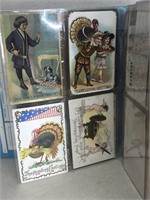 Large group of vintage postcards