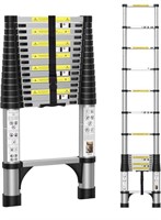 BOWEITI 15.5FT TELESCOPING ALUMINUM LADDER