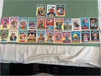 25 GARBAGE PAIL KIDS CARDS 1985 & 86