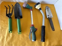 Garden tools and water wands