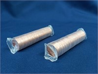 2 Rolls of Uncirculated Pennies - 2012